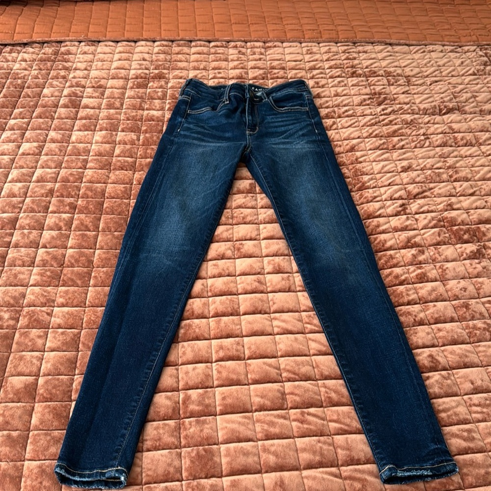 American Eagle hi-rise begging size 0 nwot